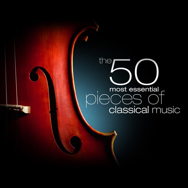 The 50 Most Essential Pieces of Classical Music — album cover designed by Fredrik Mårdh